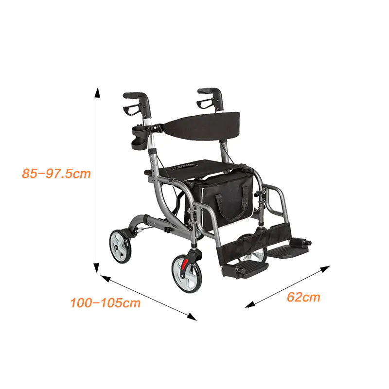 Four Wheel Elderly Rollator