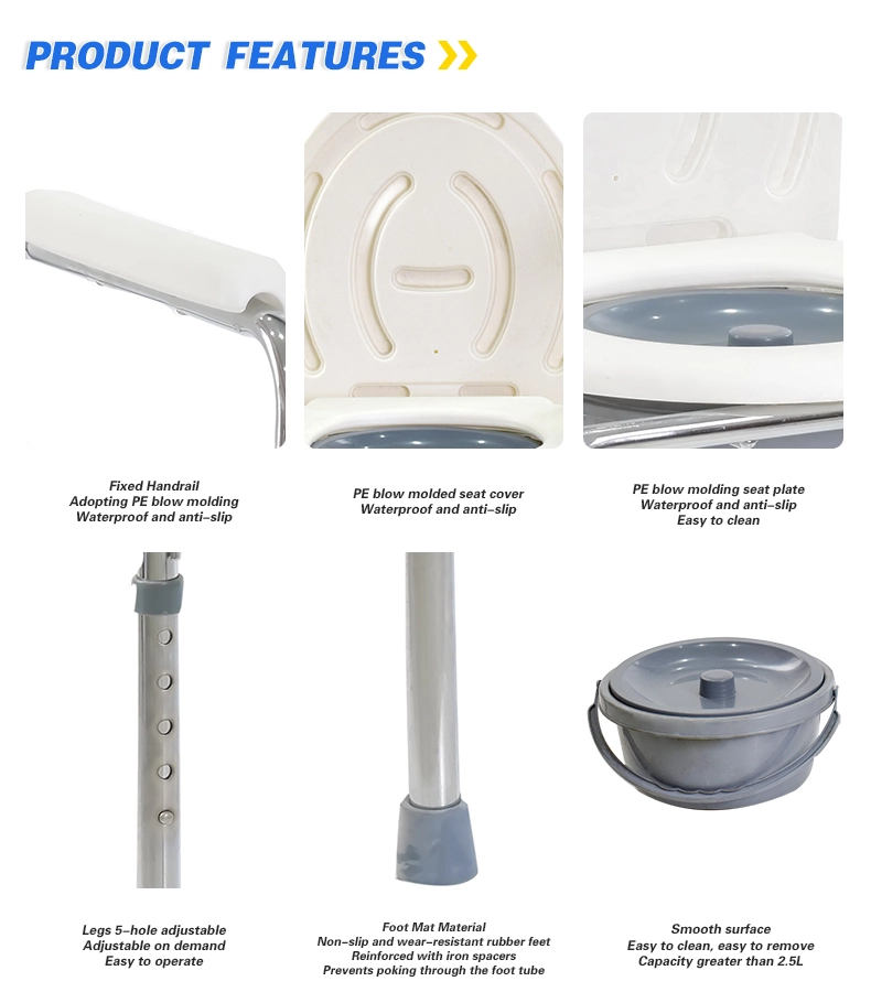 Hospital Commode Chair