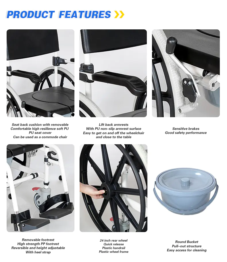 Shower Commode Chair