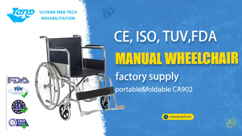 Steel Manual Wheelchair Steel Manual Wheelchair